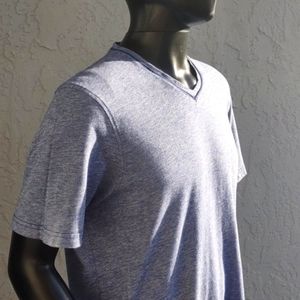 Tasso Elba Men's  Pure Cotton V Neck Casual Sport Shirt (PAKISTAN) 2